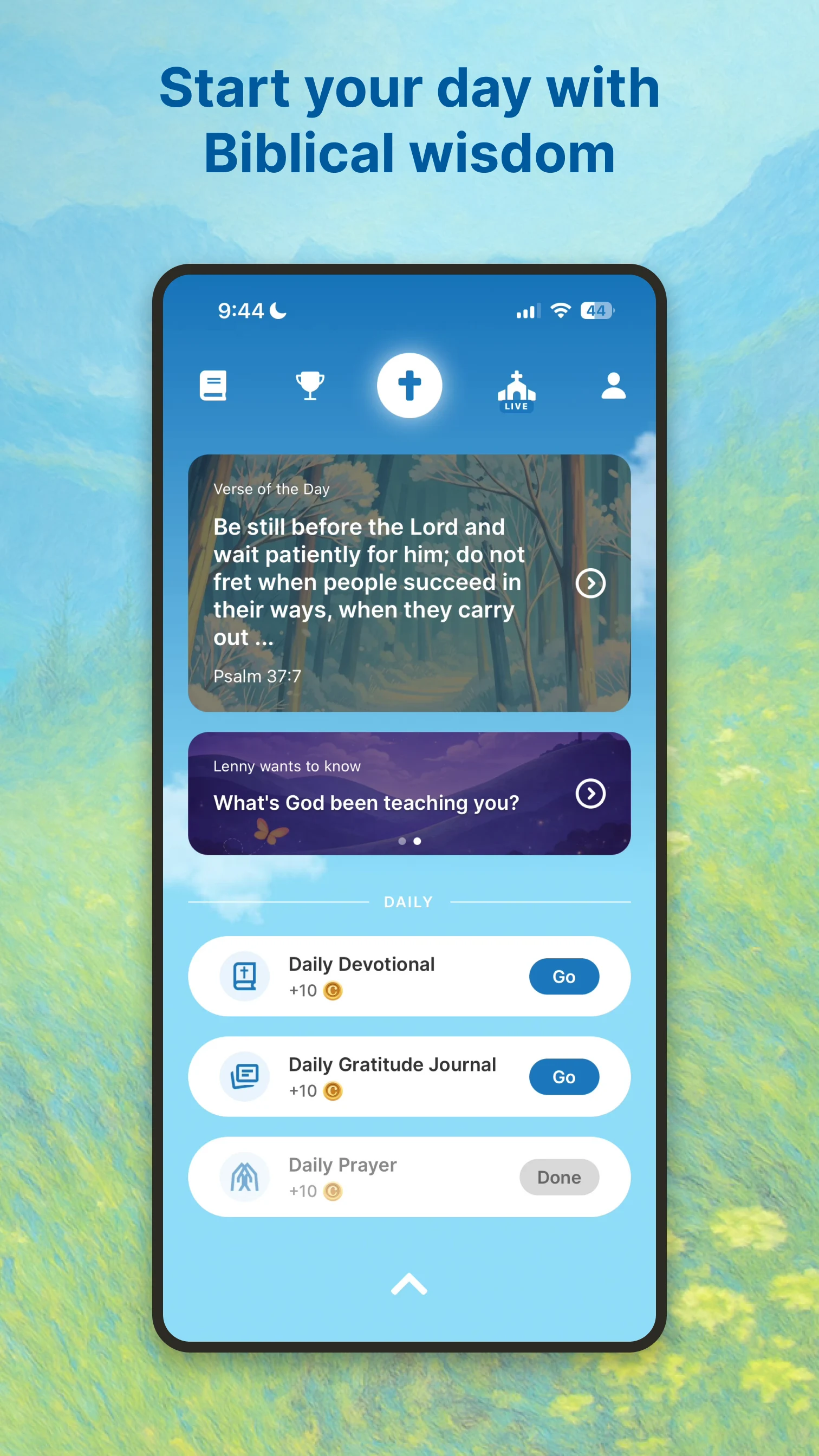 Creed: Your Bible Chat Buddy screenshot